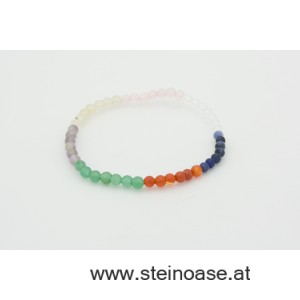 Armband Chakra - Kugel 4mm